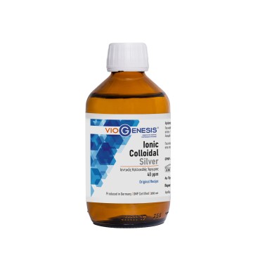 COLLOIDAL SILVER (ΚΟΛΛΟΕΙΔΗΣ ΑΡΓΥΡΟΣ) 40 ppm 250ml VIOGENESIS